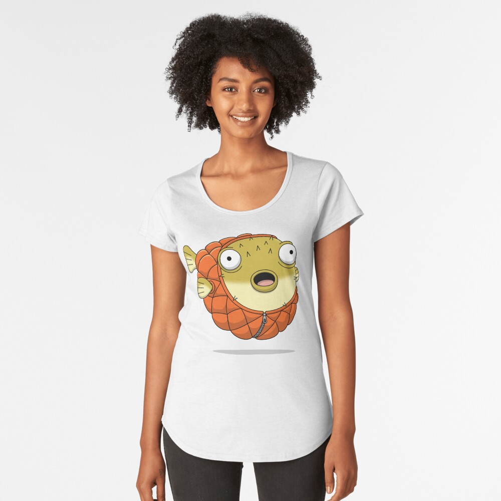 Puffer fish Premium Scoop T-Shirt