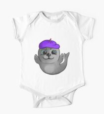 Baby seal One Piece - Short Sleeve