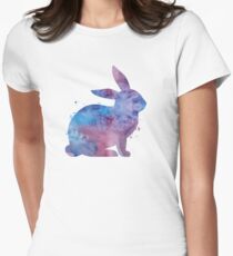 Hase Tailliertes T-Shirt für Frauen