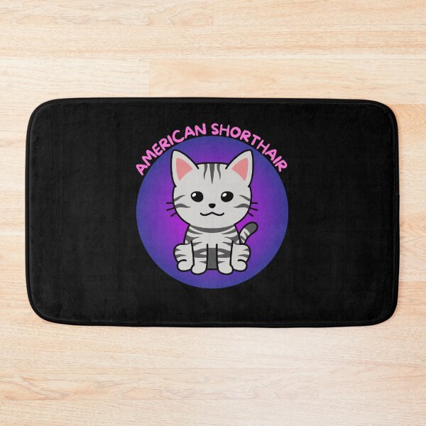 Item preview, American Shorthair Happy designed and sold by The Love Quill.