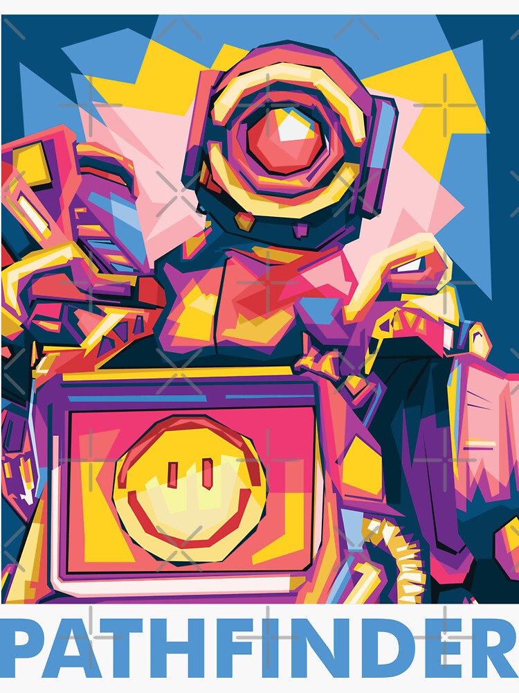 "PATHFINDER" Sticker for Sale by ShurikenStore Redbubble