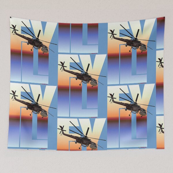 Item preview, Fly Design - Sikorsky CH-54B Skycrane N720HT 20070218 designed and sold by muz2142.