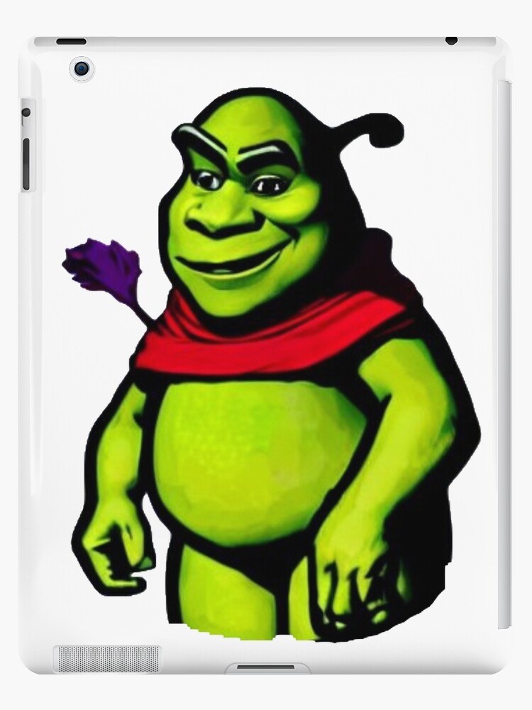 shrek meme funny shrek | iPad Case & Skin