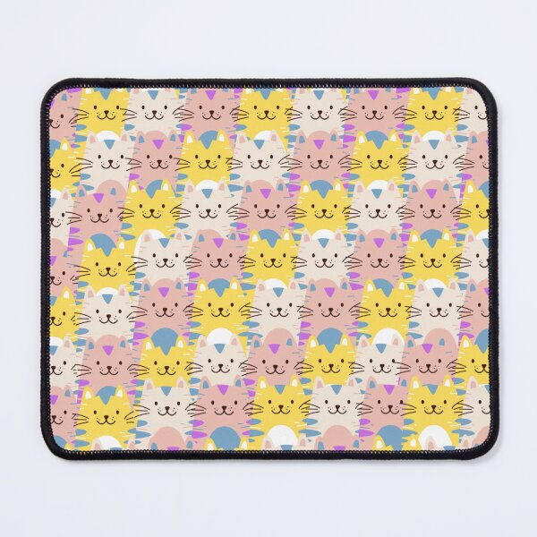 Item preview, colorful cat pattern designed and sold by Passacagliabusra.