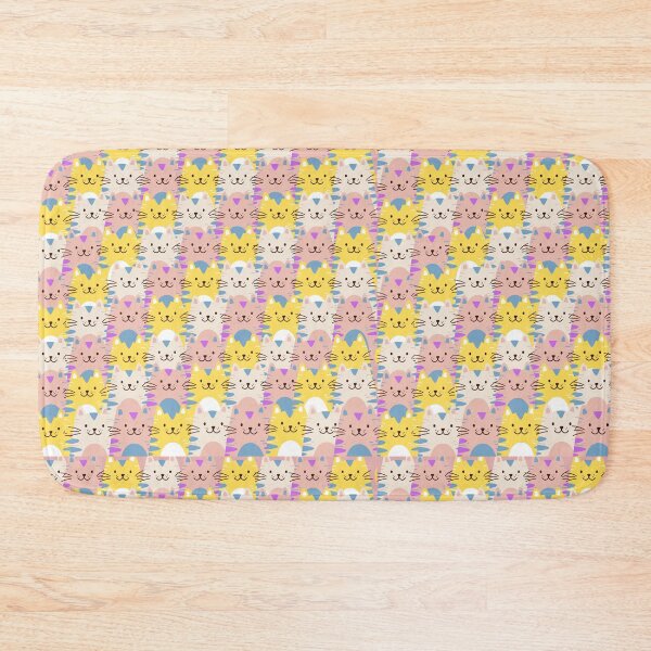 Item preview, colorful cat pattern designed and sold by Passacagliabusra.