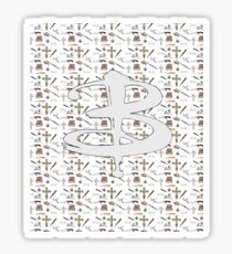 buffy pattern Sticker