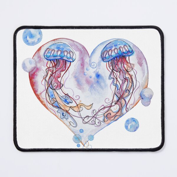 Item preview, Valentine's Day jellyfish designed and sold by AmandinePruvot.
