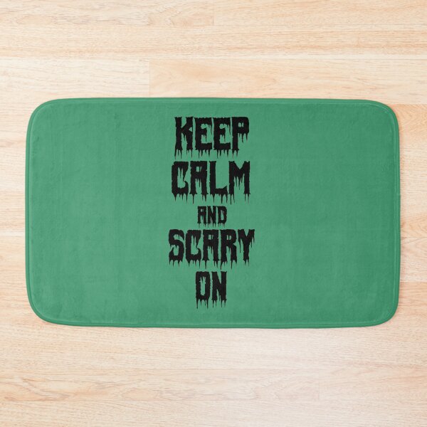 Item preview, Keep Calm And Scary On. Halloween Quote, Halloween Theme, Spooky Vibes designed and sold by DesignHouse07.