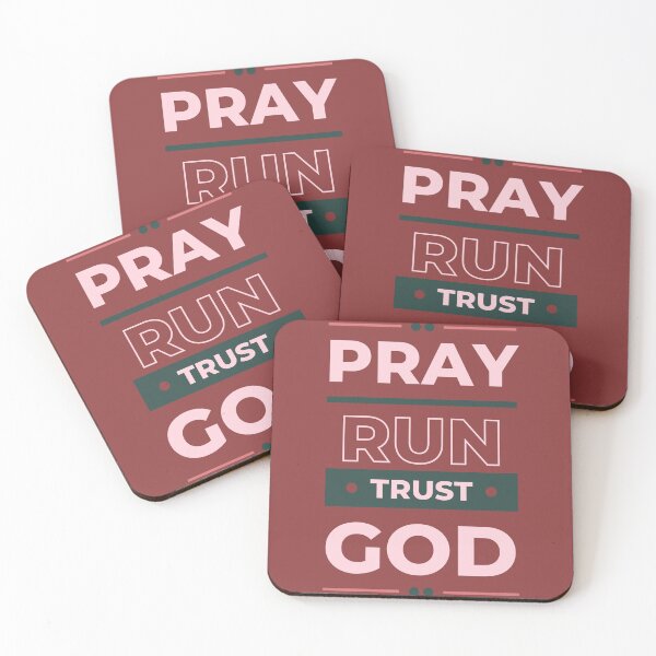 Item preview, Pray, Run, Trust God  designed and sold by ISBrunning.
