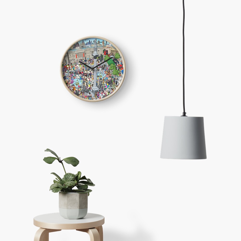 Item preview, Clock designed and sold by MrChuckles.