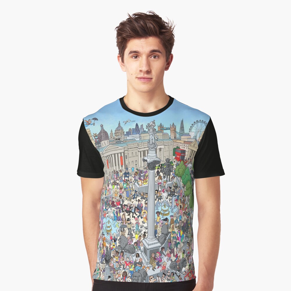 Item preview, Graphic T-Shirt designed and sold by MrChuckles.