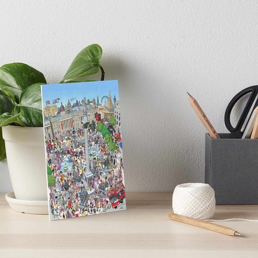 Item preview, Art Board Print designed and sold by MrChuckles.