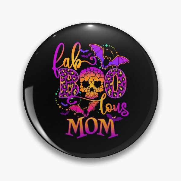 Item preview, Faboolous Mom Halloween Skull and Bats designed and sold by HoneyHue.