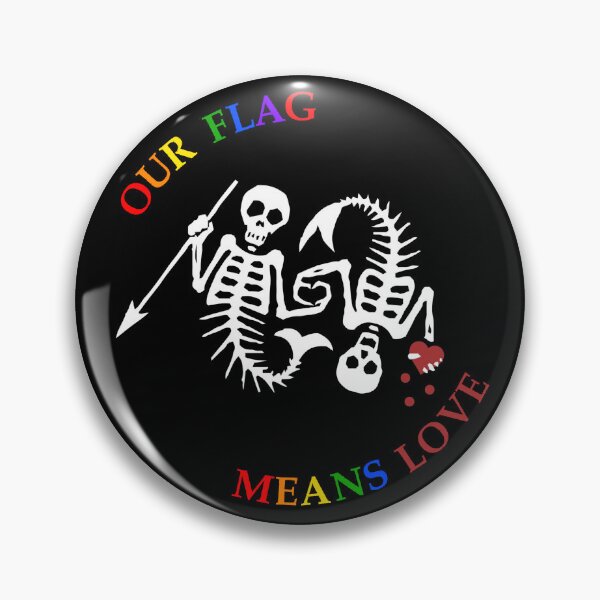 Item preview, Our Flag Means Love Skeletons designed and sold by ineffablpenguin.