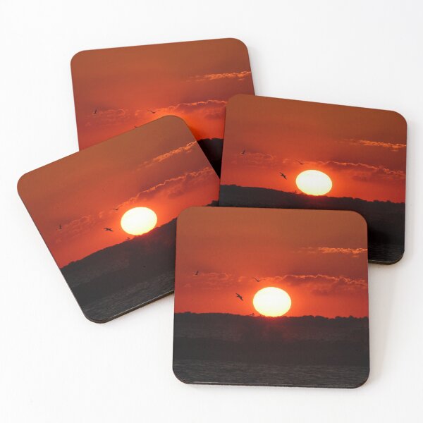 Item preview, Sunset with Bird Silhouettes designed and sold by rmyerphoto.