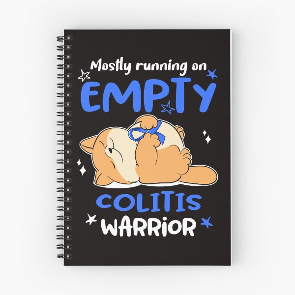 Item preview, Mostly running on Empty Colitis Warrior designed and sold by ElizabethS809.