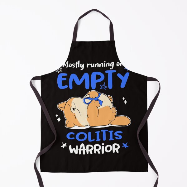 Item preview, Mostly running on Empty Colitis Warrior designed and sold by ElizabethS809.