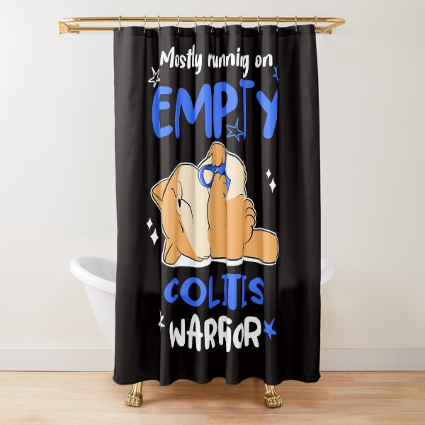 Item preview, Mostly running on Empty Colitis Warrior designed and sold by ElizabethS809.