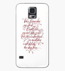 Vær frimodig og sterk Case/Skin for Samsung Galaxy