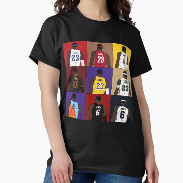 Artikel-Vorschau von LeBron James Grid, designt und verkauft von RatTrapTees.