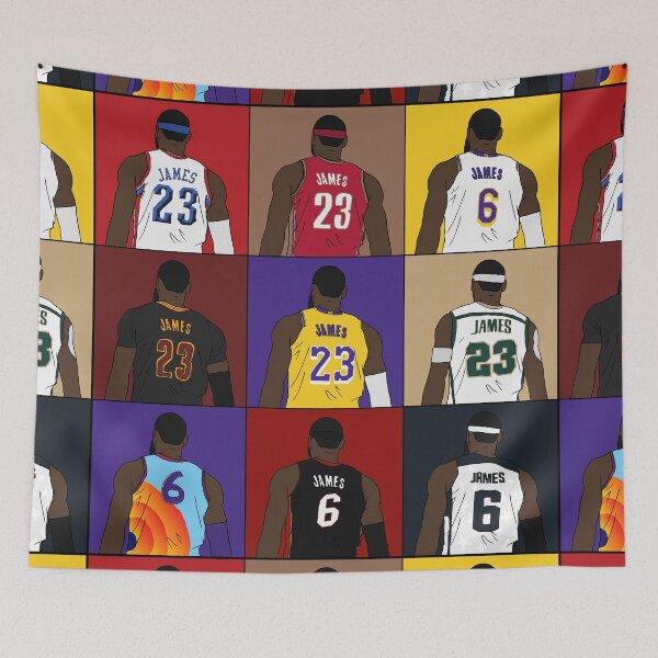 Item preview, LeBron James Grid designed and sold by RatTrapTees.