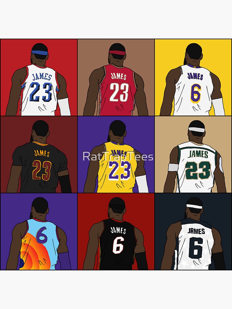 Lebron James #6 Mamba Edition – Jersey Crate