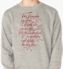 Vær frimodig og sterk Pullover Sweatshirt
