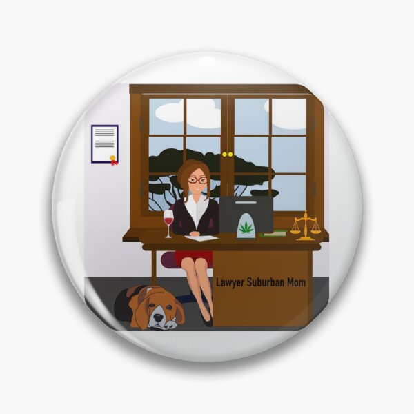 Item preview, Lawyer Suburban Mom designed and sold by emilyaronn.