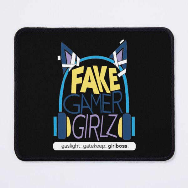 Item preview, Fake Gamer Girlz Logo T-Shirt designed and sold by Archangel Studios.