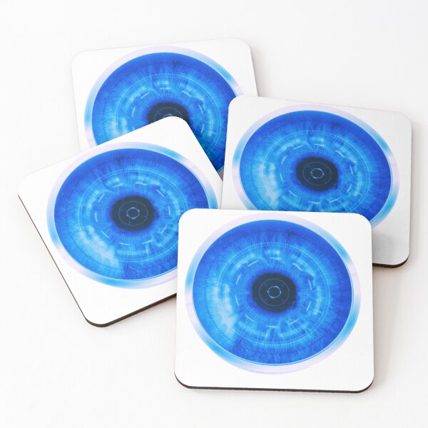 Item preview, Blue Neon Cyber Eye design designed and sold by Dven-Clothes.