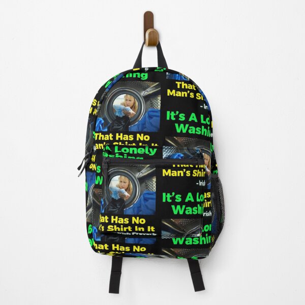 Item preview, Irish Proverb - It’s A Lonely Washing That Has No Man's Shirt In It designed and sold by IrishProverbs.