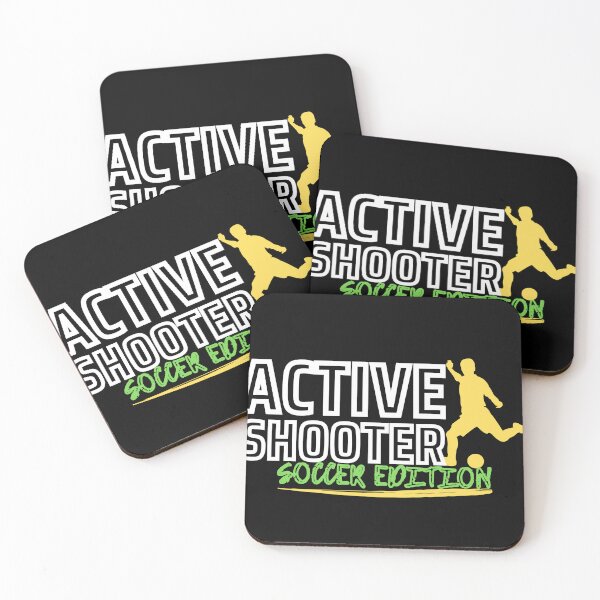 Item preview, Active Shooter Soccer Edition designed and sold by marveloso.