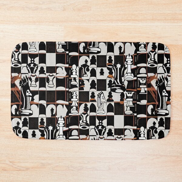 Item preview, Black, Brown, and White Chess Squares designed and sold by ~.