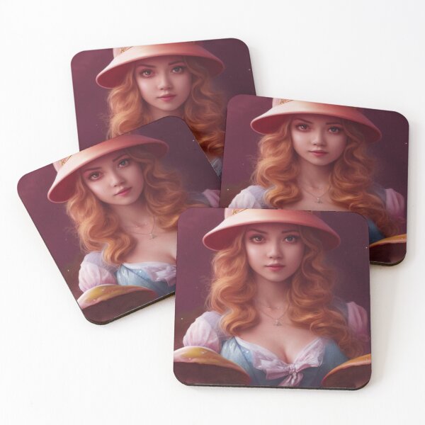 Item preview, Beautiful Princess Collecting Mushrooms AI Generated Art designed and sold by botprompts.