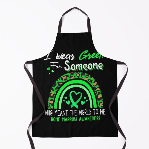 Item preview, Bone Marrow Awareness I Wear Green for Someone Who Meant The World To Me designed and sold by GennieShop.