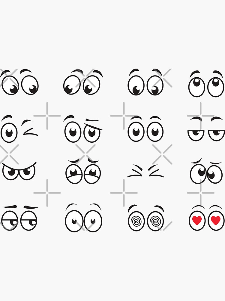 "Googly Eye" Sticker for Sale by Folkmar Redbubble