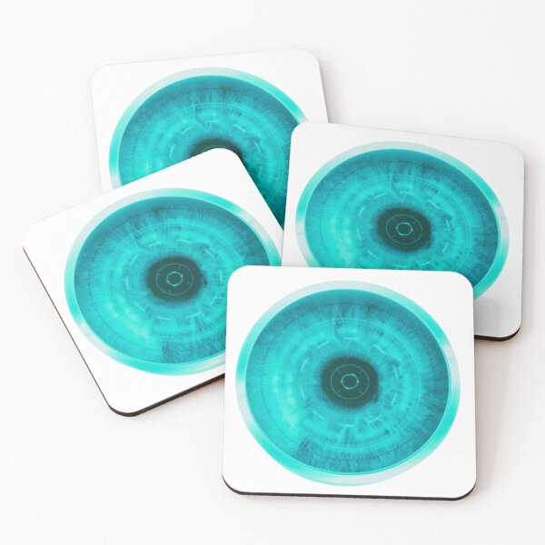 Item preview, Turquoise Neon Cyber Eye design designed and sold by Dven-Clothes.