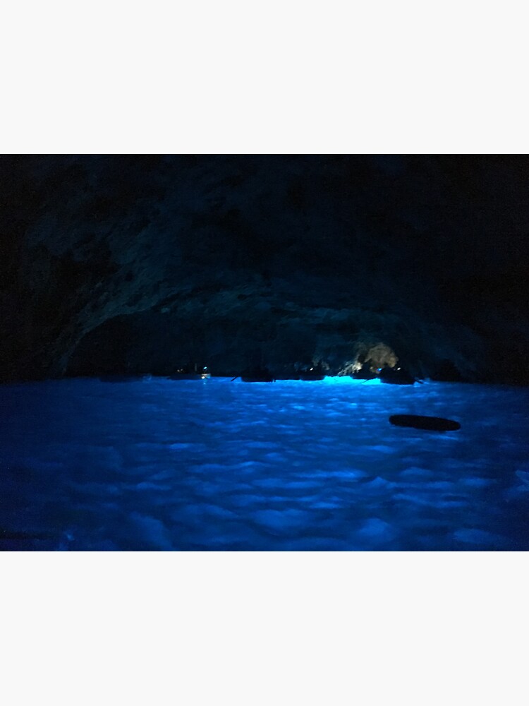 "blue grotto" Sticker for Sale by madelynnbehm Redbubble
