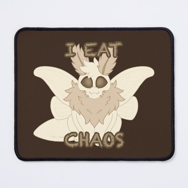 Item preview, I Eat Chaos ( Silk Moth ) designed and sold by Contaminated Cryptid.