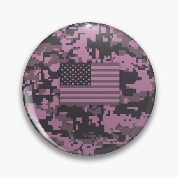 Artikelvorschau, Rosa Digital-Tarnungsentwurf mit USA-Flagge entworfen und verkauft von RichDesignPro.