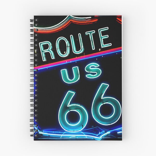 Item preview, Route 66 Neon Sign Photo designed and sold by Happy-Trails.