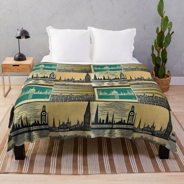 Item preview, London Linocuts designed and sold by Kybruno's Creations.