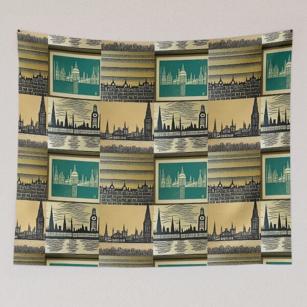Item preview, London Linocuts designed and sold by Kybruno's Creations.