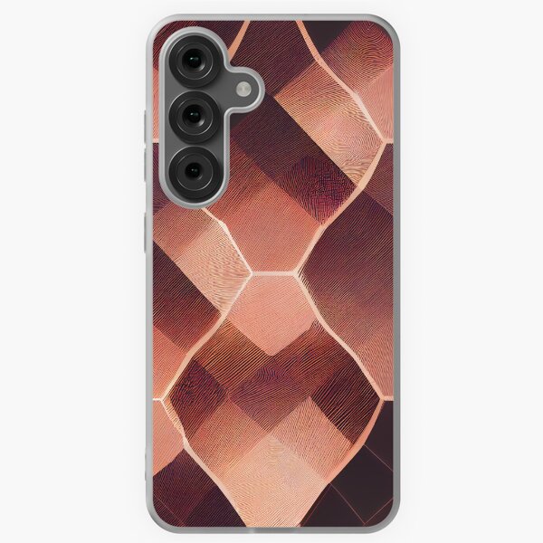 Aperçu de l'œuvre Surface géométrique marron créée et vendue par BuraxisDesigns.