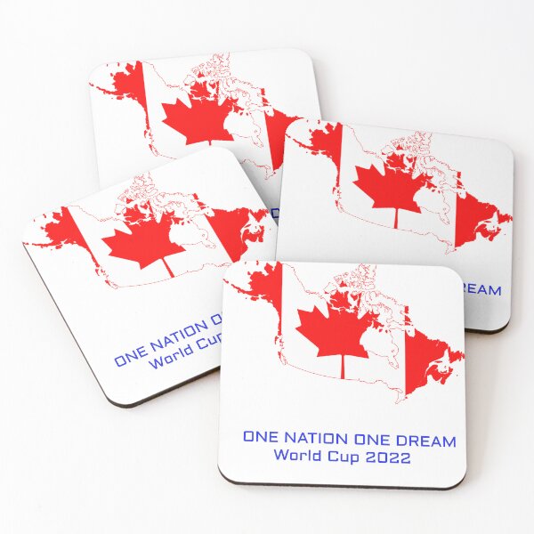 Item preview, canada - team canada world cup 2022 - canada2022 - one nation one dream designed and sold by AMmerch ⭐⭐⭐⭐⭐.