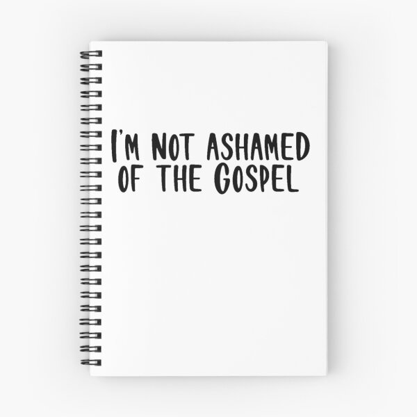 Item preview, I'm Not Ashamed Of The Gospel designed and sold by beckahbrooks.