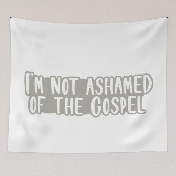 Item preview, I'm Not Ashamed Of The Gospel designed and sold by beckahbrooks.
