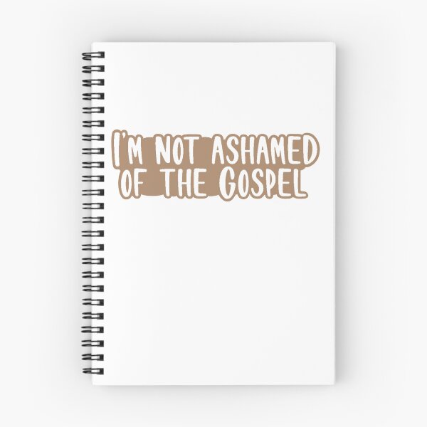 Item preview, I'm Not Ashamed Of The Gospel designed and sold by beckahbrooks.