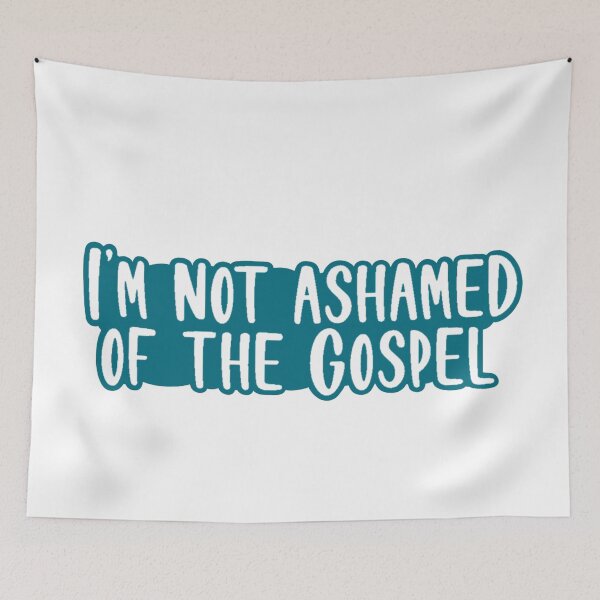 Item preview, I'm Not Ashamed Of The Gospel designed and sold by beckahbrooks.