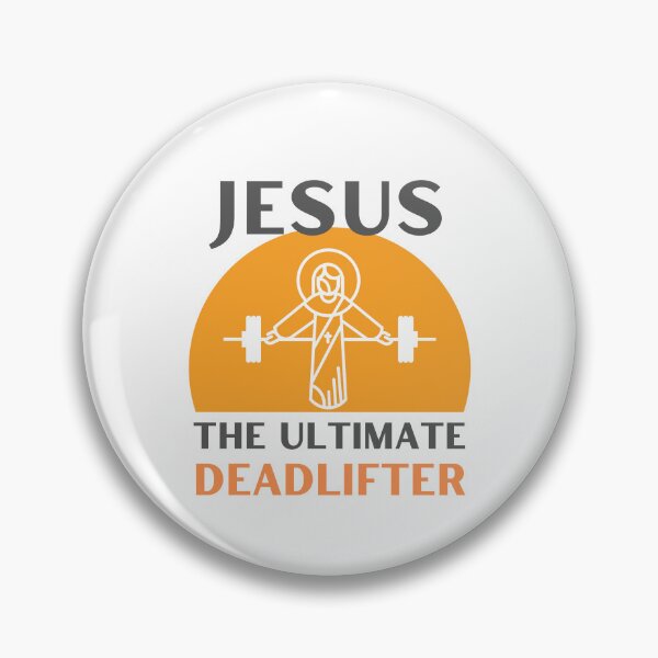 Item preview, Jesus The Ultimate Deadlifter | Weightlifter & Bodybuilder design designed and sold by appareltolove.
